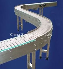Customized slat conveyors side flex transmission system moduline belts conveyors for bottle filling lines competitive
