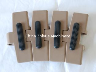 LF880-RT-TAB PLASTIC FLAT TOP CONVEYOR CHAINS WITH RUBBER INSERTS RUBBER FRICTION CONVEYOR CHAINS