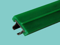 Conveyor side guides with profiles UHMWPE CONVEYOR SIDE GUARDS GREEN COLOR WHITE COLOR