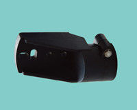 ZY-FS-003 Conveyor spare parts conveyor frame supports support bases sidemounting brackets PA6 materials black