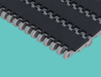 ZY900FT-R1 Plastic flat top food grade modular belt rubber top friction top belts FDA food grade