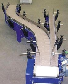 Customized slat conveyors side flex transmission system moduline belts conveyors for bottle filling lines competitive