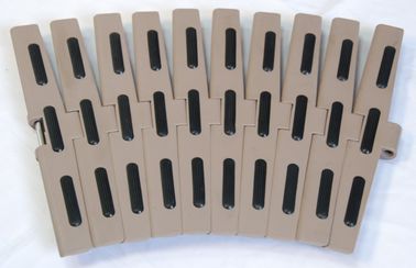 LF882TAB THERMOPLASTIC SIDE FLEXIBLE FLAT TOP CHAINS WITH RUBBER FRICTION TOP INSERTS HOT SALE COMPETITIVE PRICES