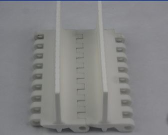 ZY8000FT/ZY8000FG THERMOPLASTIC MODULAR BELTS WITH SIDE WALL AND CLEATS UNICHAIN OPB23