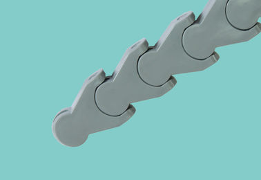 Crate conveyor chains 1700 white color conveyor case chains mutiflex thermoplastic chains