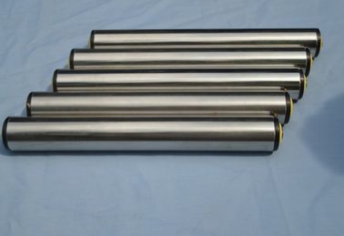 Gravity steel conveyor rollers with metal caps freeflow rollers  materials stainless steel carbon steel