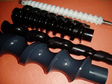 PLASTIC FEED SCREWS FOR FILLING MACHINERY CUSTOMIZED CONVEYOR SCREWS  Materials PE PA6 POM