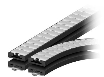 side flex conveyor curves corner tracks for modular aluminium systems straight running tracks