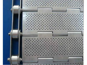 SS wire mesh belts slat band conveyor belts Open top belts Flat top for frozen industry