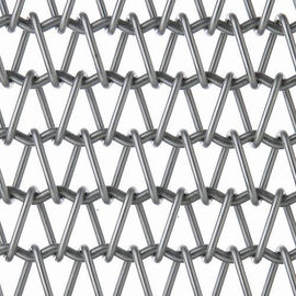 SS spiral wire mesh conveyor belts balanced mesh belts stainless steel conveyor beltings