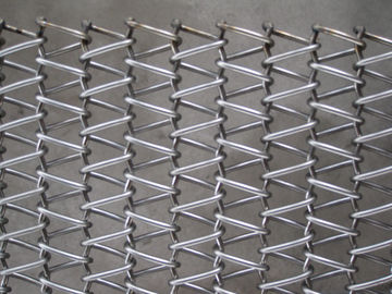 SS spiral wire mesh conveyor belts balanced mesh belts stainless steel conveyor beltings