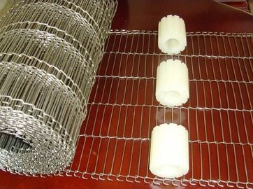 SS wire mesh belts mild steel ladder conveyor belts for oven bakery machinery