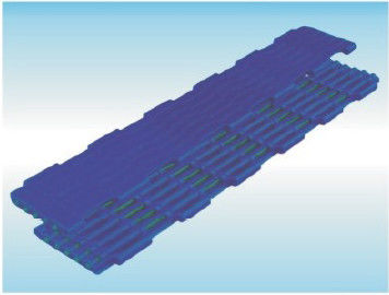 ZY700FT FLAT TOP MODULAR BELTS PITCH 8.4MM ACETAL CONVEYOR BELTS CONVEYOR BELTS
